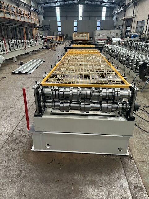2 Inch Composite Steel Deck Roll Forming Machine
